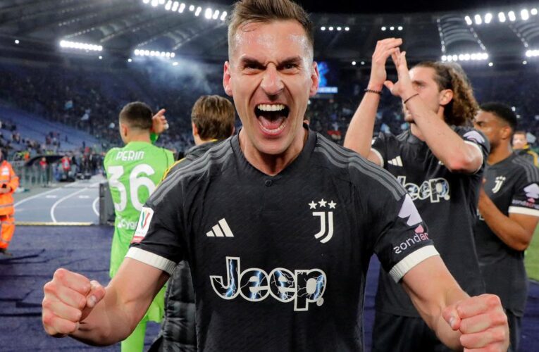 Late Milik strike sends Juventus into Coppa Italia final