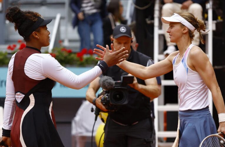 Madrid Open: Osaka stumbles against Samsonova, Gauff sails through