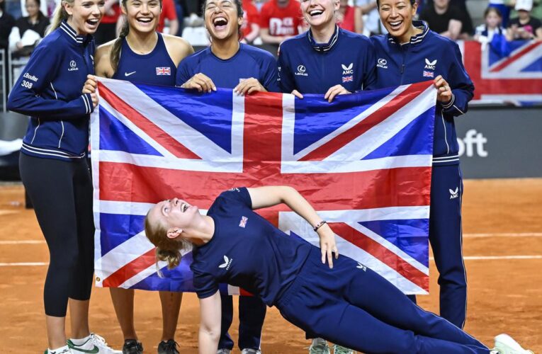 Emma Raducanu leads Britain into the Billie Jean King Cup Finals