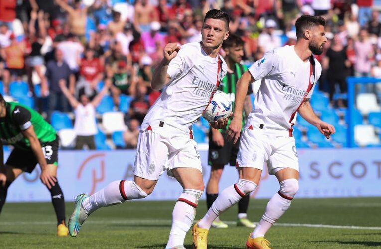 Serie A: AC Milan held by Sassuolo in thriller as Inter close in on title