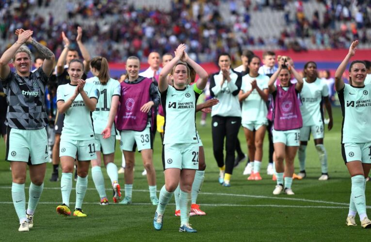 Chelsea stuns holders Barcelona 1-0 in Women’s Champions League semis first leg