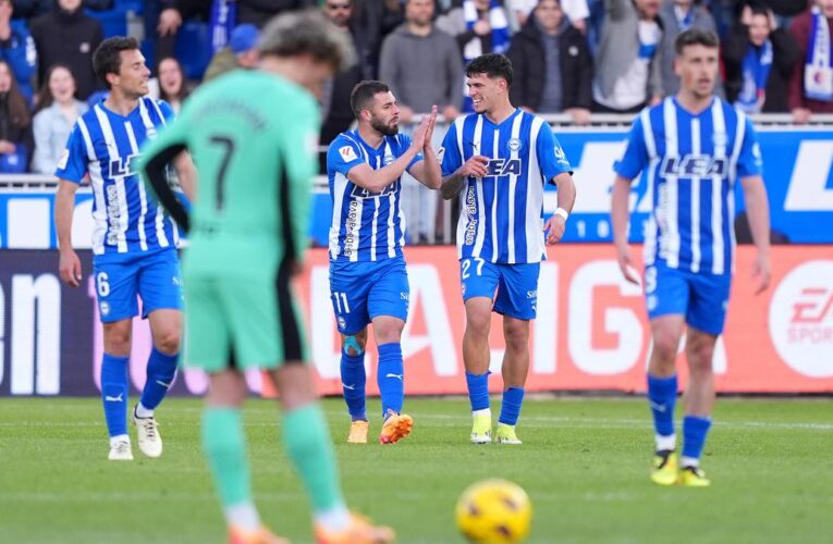 La Liga: Atletico misses chance to strengthen hold on 4th place after losing at Alaves