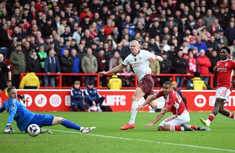 Premier League 2023-24: Manchester City keeps pressure on Arsenal with 2-0 win over Nottingham Forest