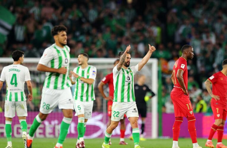 La Liga: Real Betis and Sevilla draw 1-1 in Seville derby