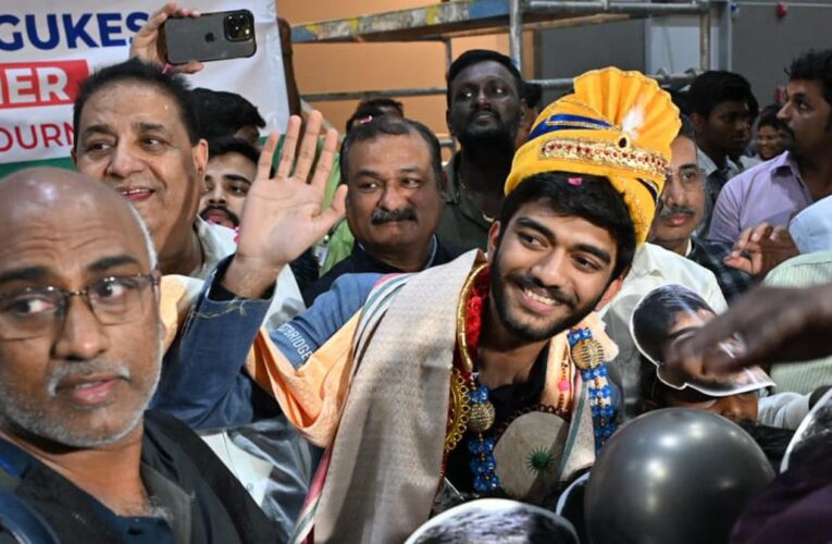 Gukesh arrives in Chennai after Candidates win: Of a hero’s welcome, overnight stardom and a whizz kid’s longing for his mother