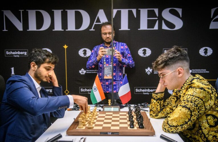 Candidates 2024: Vidit Gujrathi beats Alireza Firouzja in round six