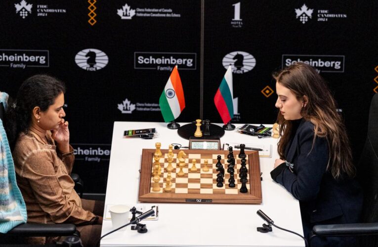 Candidates 2024: Koneru Humpy beats Nurgyul Salimova; Vaishali gets better off Goryachkina in round 11