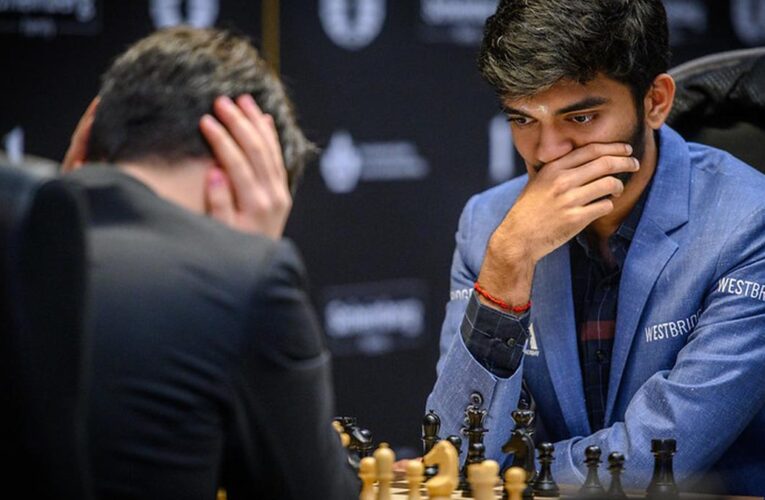 FIDE Candidates 2024 Round 12: Gukesh prevails over Abasov to take joint-lead; Pragnanandhaa holds Nepomniachtchi