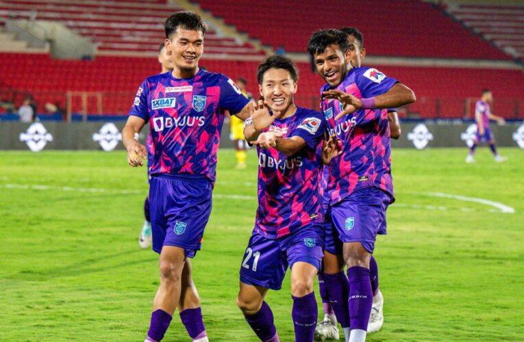 Hyderabad FC vs Kerala Blasters Highlights, ISL 2023-24: KBFC ends league stage with 3-1 win against HFC