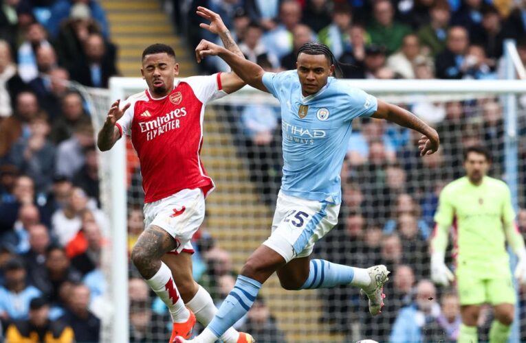 Manchester City’s Akanji queries lack of yellow cards in Arsenal clash