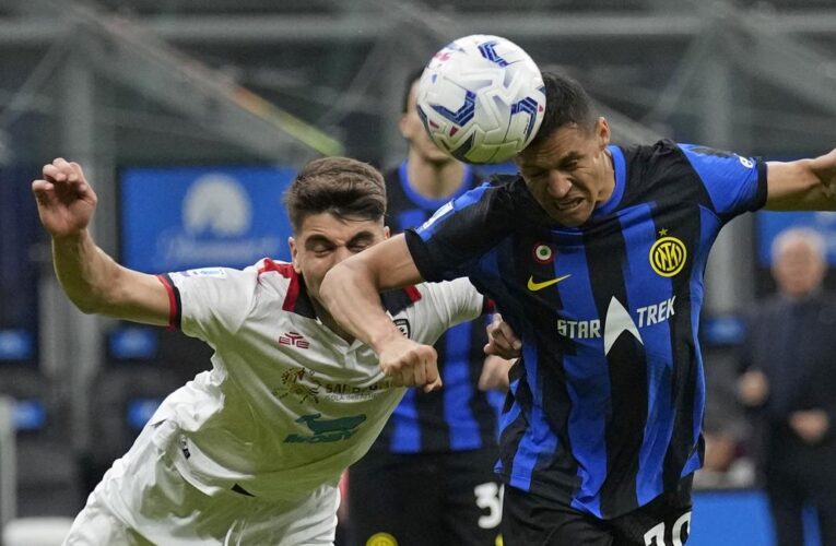 Serie A 2023-24: Title-chasing Inter held to 2-2 draw by lowly Cagliari