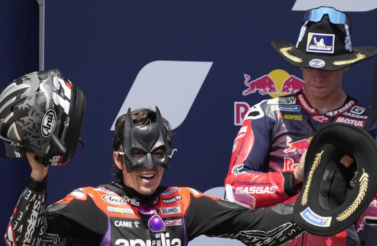 Aprilia’s Vinales reigns supreme to win eventful Grand Prix of the Americas