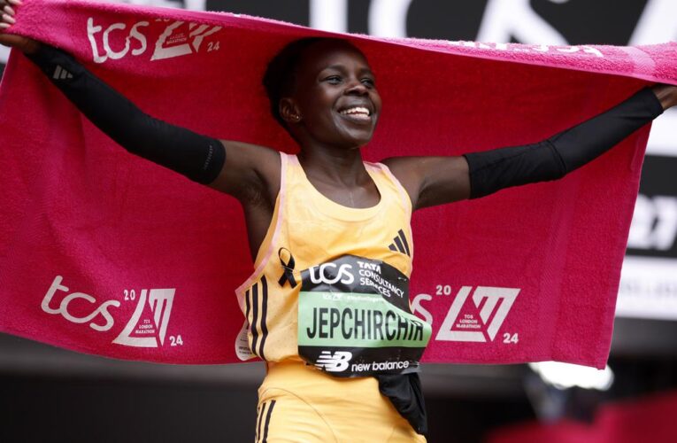 London Marathon 2024: Kenya’s Peres Jepchirchir breaks world record to win women’s race