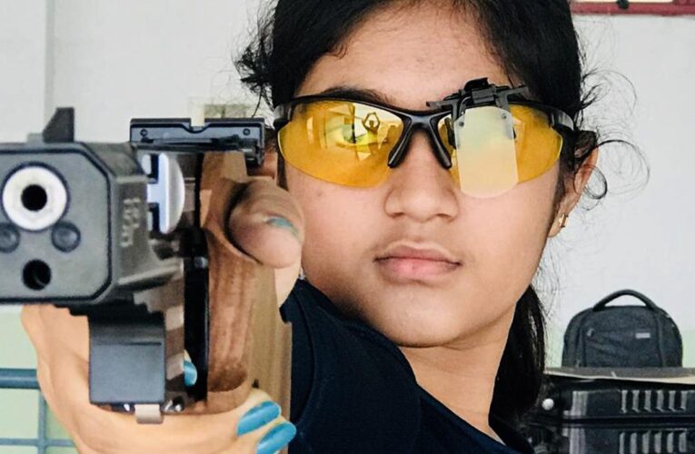 Paris 2024 Olympic selection trials: Esha Singh tops women’s 25m sports pistol qualification