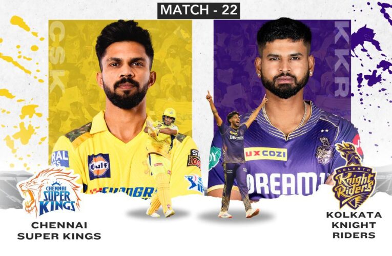 CSK vs KKR Live Score IPL 2024: Super Kings look to return to winning ways, host in-form Kolkata Knight Riders
