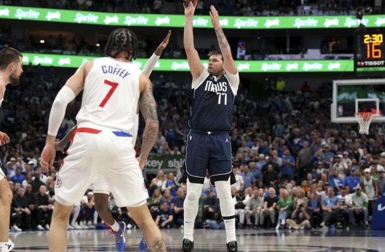 NBA: Kawhi Leonard ruled out with knee issue as Clippers win without him again to even series with Mavs