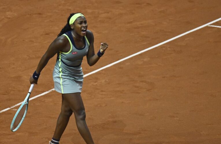Gauff reaches Stuttgart quarterfinals with win over Vickery; Sabalenka also advances
