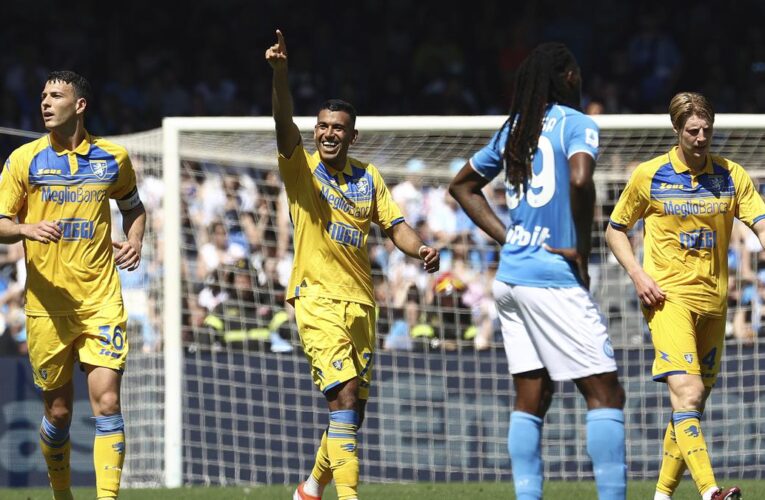 Serie A 2023-24: Napoli’s top-four hopes hang in the balance after Frosinone draw