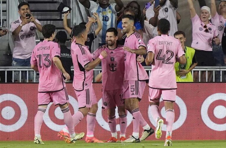 Lionel Messi scores twice as Inter Miami beats Nashville SC 3-1