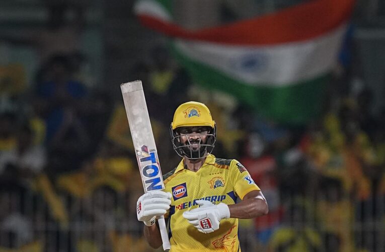 CSK vs KKR IPL 2024, Match in Pictures: Gaikwad’s unbeaten fifty helps Chennai Super Kings to easy win
