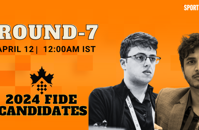 Vidit Gujrathi vs Nijat Abasov, FIDE Chess Candidates 2024: Round 7 match updates, live board