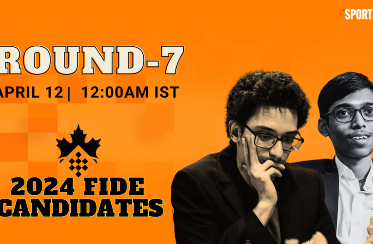 Praggnanandhaa vs Fabiano Caruana, FIDE Chess Candidates 2024: Round 7 match updates, live board