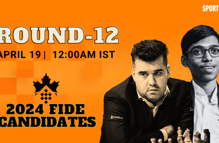 Praggnanandhaa vs Ian Nepomniachtchi LIVE, FIDE Chess Candidates 2024: Round 12 match updates