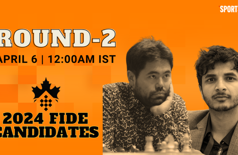 Hikaru Nakamura vs Vidit Gujrathi Live, FIDE Candidates 2024: Round 2 match updates