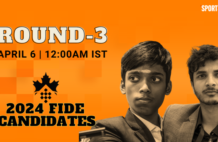 Praggnanandhaa vs Vidit Gujrathi Live, FIDE Chess Candidates 2024: Round 3 match updates