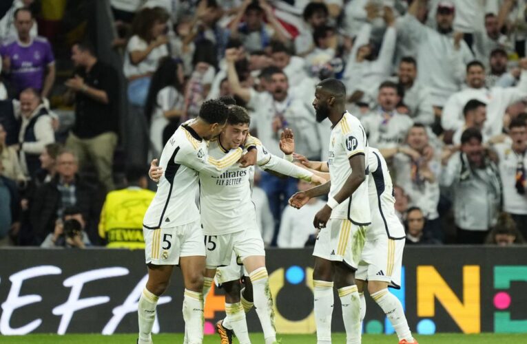 Champions League 2023-24 quarterfinal: Madrid and Man City play out six-goal thriller in first leg
