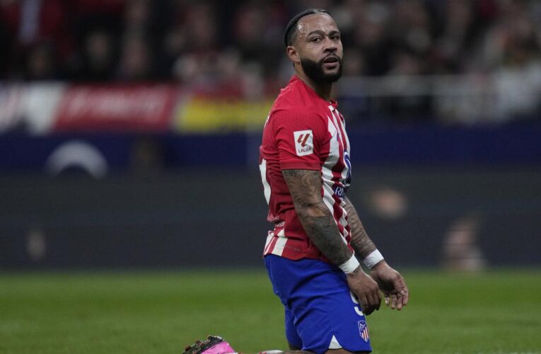 UEFA Champions League: Atletico dealt Memphis Depay injury blow for Dortmund clash