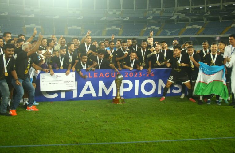 Mohammedan Sporting lifts maiden I-League title amid thunderous home support