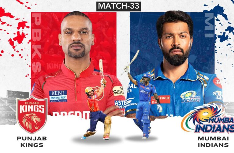 PBKS vs MI Live Score, IPL 2024: Mumbai Indians 36/1 in (4.0 Overs), Suryakumar Yadav comes in to bat early