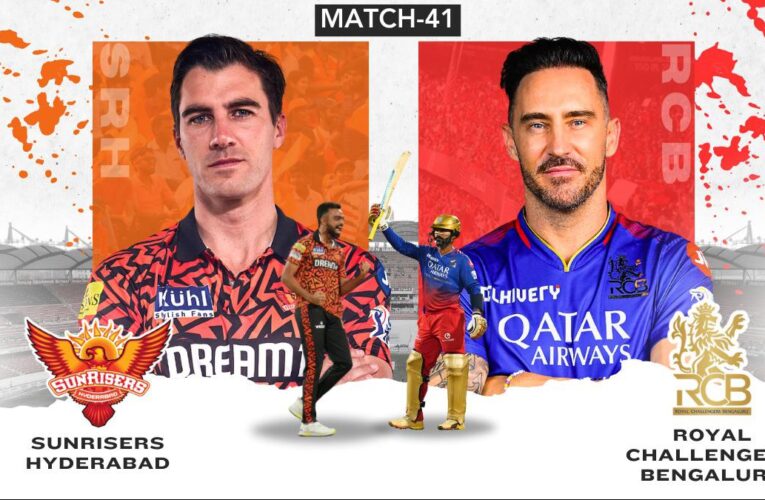 SRH vs RCB Live Score IPL 2024: Royal Challengers Bengaluru takes on Sunrisers Hyderabad; Live streaming info