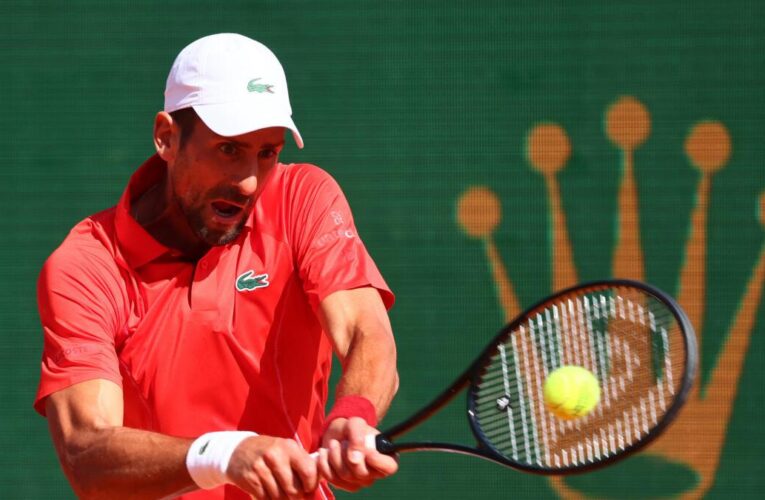 Djokovic into record 77th Masters semifinal at Monte Carlo