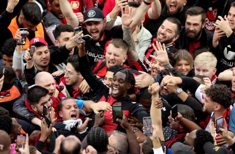 B04 5-0 SVW highlights: Bayer Leverkusen thumps Werder Bremen to win maiden Bundesliga title in 120-year existence