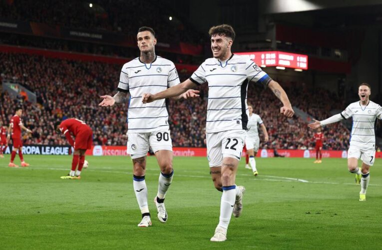 Liverpool stunned by Atalanta, Roma beats Milan
