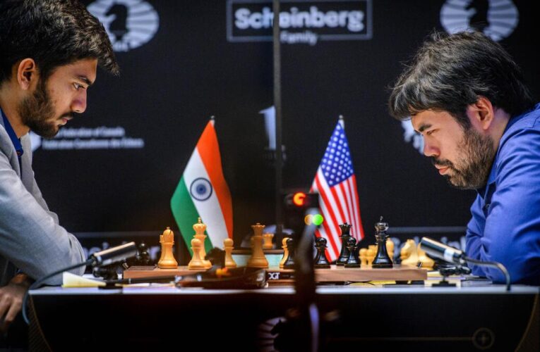 Heartbreak for Gukesh leaves Nepomniachtchi as leader; Vidit, Praggnanandhaa draw their games