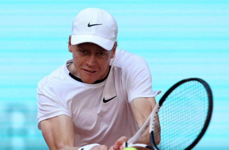 Jannik Sinner withdraws from Italian Open with hip injury