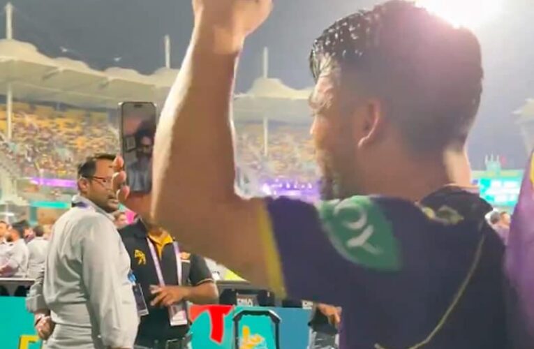 Rishabh Pant Joins KKR Celebrations After IPL 2024 Win. Chat With Rinku Singh Is Viral – Watch