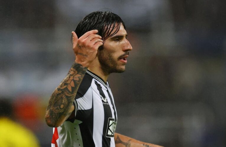 Newcastle’s Tonali given suspended two-month ban by FA for betting breaches