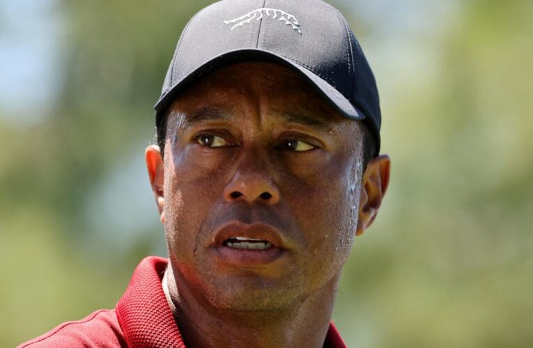 Tiger Woods says he’s still on track for tournament per month target