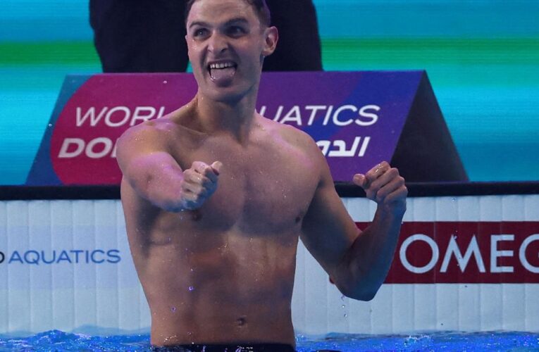 World champion Clareburt hopes China doping case won’t dominate Paris 2024 Olympics