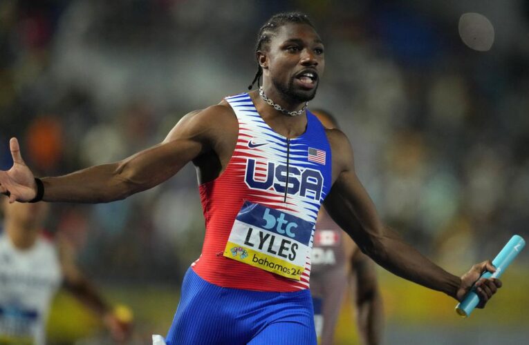 Don’t pile Olympic pressure on Noah Lyles, says USA legend Carl Lewis