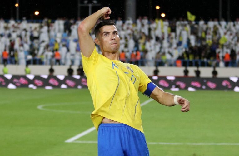 Saudi Pro League 2023-24: Ronaldo and Brozovic score as Al Nassr survives second-half scare to beat Al Akhdoud 3-2