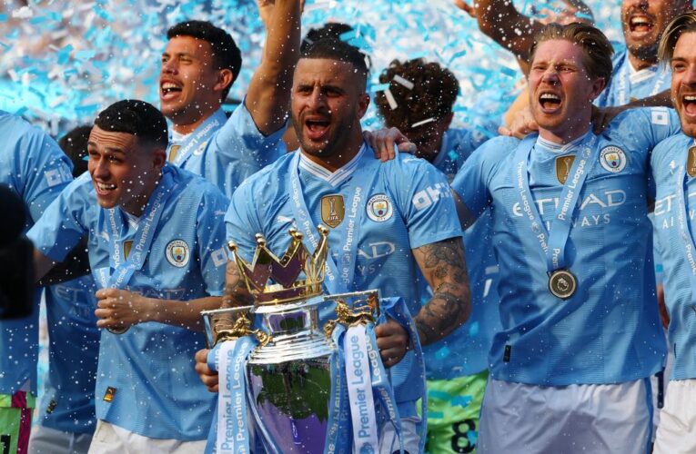 Reactions to Manchester City winning a historic fourth successive Premier League title