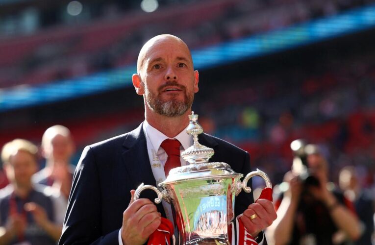 Ten Hag leaves it late with FA Cup triumph as Man United exit looms