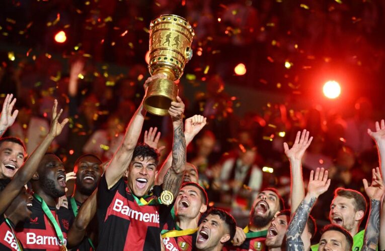 Leverkusen clinches German Cup for first ever domestic double
