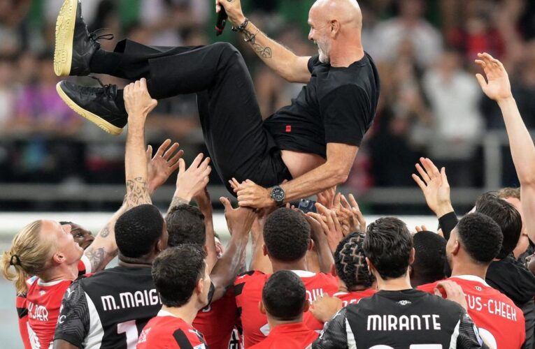 Milan draws 3-3 with Salernitana in Giroud, Pioli farewell