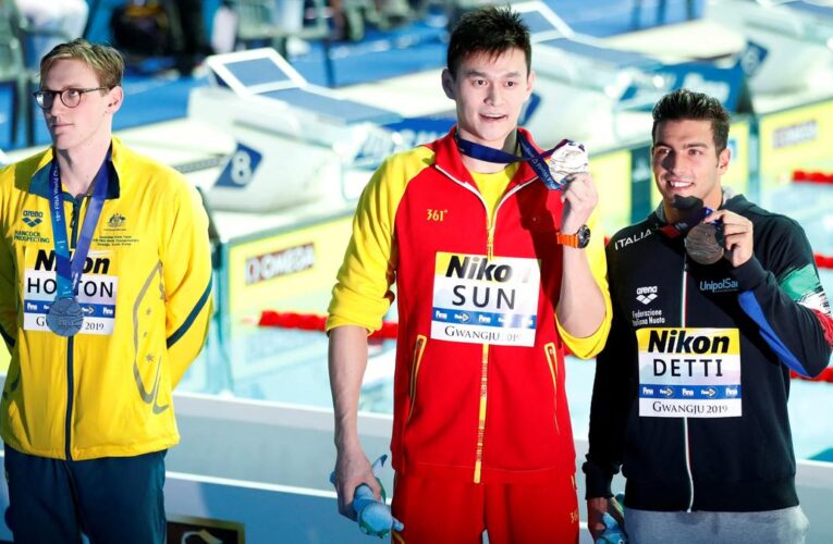 As four-year doping ban ends, China’s Sun eyes return to pool